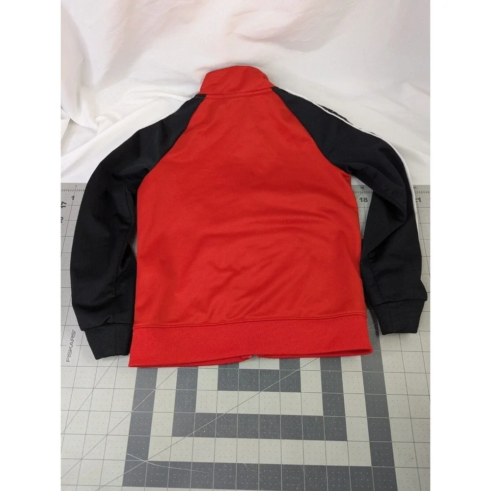 Nike Toddler Jacket Red Black Sz 4T Polyester